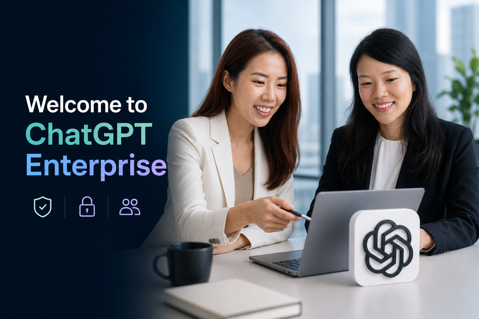 Woman successfully onboarding to ChatGPT